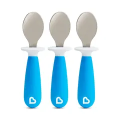 MUNCHKIN - Set de 3 Cucharas Azul