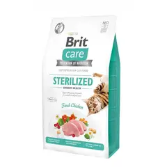 BRIT CARE - Cat Sterilized Urinary, bolsa 2 kg
