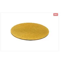 GENERICO - Base De Madera 40cm16in Redonda Dorada Reposteria