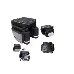 GENERICO - Alforja Bicicleta Ciclismo Impermeable Cubre Lluvia 48 Lts