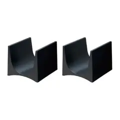 LIKE-IT - Set 2 Organizadores Apilables Para Botellas Negro