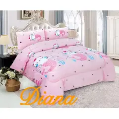 GENERICO - COBERTORE INFANTIL CON CHIPORRO 1.5 PLAZA GATICO diana