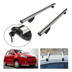GENERICO - Barras Porta Equipaje Parrilla Auto Techo Premium Universal
