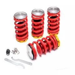 OFERTABKN - Kit Coilover Universal Suspensión Regulable Auto 4 Unidades