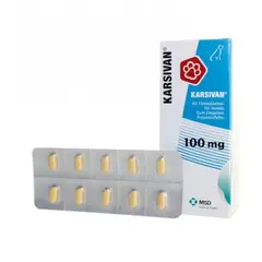 MSD - Karsivan 100 mg 60 Comprimidos