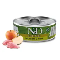 N&D - Lata Prime Feline Wild Boar & Apple 70 gr