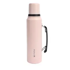 LHOTSE - Termo Liquido Acero Inoxidable Classic 1,3 lts White - Rosa