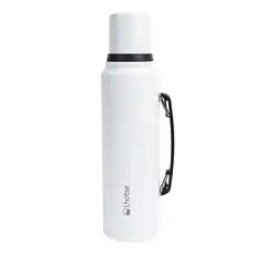 LHOTSE - Termo Liquido Acero Inoxidable Classic 1,3 lts White - Blanco