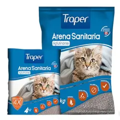 TRAPER - Arena Sanitaria Aglutinante 18 kg