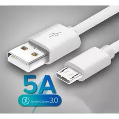 GENERICO - Cable Micro Usb Carga Rapida 5amp 1metro
