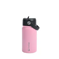 LHOTSE - Botella Térmica Niño Insulada Hydro 360ml Verde - Rosa