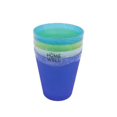 HOMEWELL - Set 4 Vasos PP 250ml