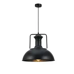 GENERICO - Lampara Colgante Industrial Campana Vintage 40cm