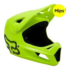 FOX - Casco Integral Rampage Amarillo Talla XL 61-62