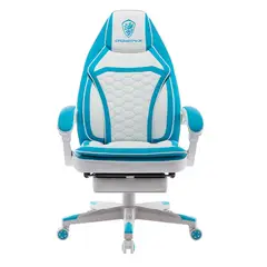 GENERICO - Silla Gamer Dowinx Color Azul y Blanco Modelo LS-TH