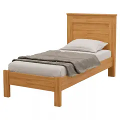 BE DESIGN - CAMA MUNIQUE 1 PLAZA 0,90 x 1,90 - CAMARÚ