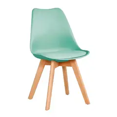 GENERICO - Silla Clasica Estilo Tulip VERDE MENTA