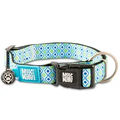 MAX & MOLLY - Collar Perro Xs Smart Id Retro Blue 1-7kg Max and Molly