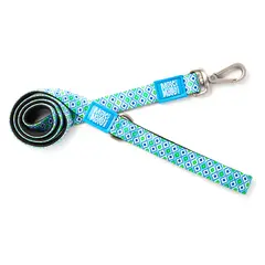 MAX & MOLLY - Correa Perro L Retro Blue 2,5 cm x 1,2 mt Max and Molly