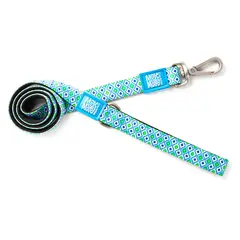 MAX & MOLLY - Correa Perro M Retro Blue 2 cm x 1,2 mt Max and Molly
