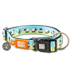 MAX & MOLLY - Collar Perro M Smart Id Black Sheep 15-25kg Max and Molly