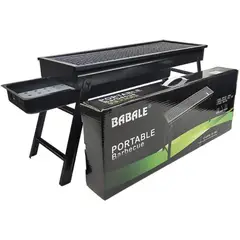 GENERICO - Parrilla de Carbón Portátil de Acero Inoxidable