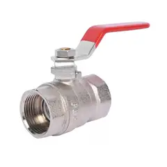 TAUMM - Llave Bola Paso 1l2 Manilla Roja - Pn15 -