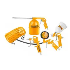 INGCO - Kit Juego Herramientas Neumaticas 5 Piezas Akt0053-1