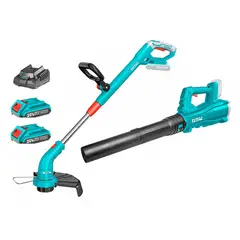 TOTAL TOOLS - Kit Soplador + Orilladora Jardin 20v Total Tosli23024
