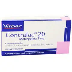 VIRBAC - Contralac 20 16 comprimidos