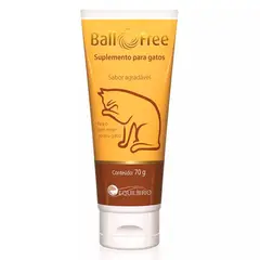 GENERICO - Ballfree Eliminador de pelos para gatos 70 gr