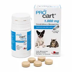 GENERICO - Procart 10 1000mg 60 comprimidos