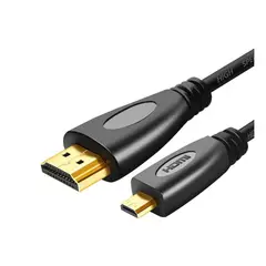 GENERICO - Cable Micro HDMI a HDMI 1080P - 2MTS BIRLINK