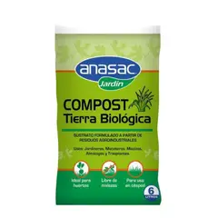 ANASAC - Tierra Biológica Compost 6 Litros -