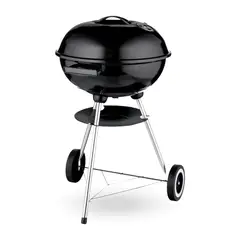 HOME&DESIGN - Parrilla Redonda con tapa Negra