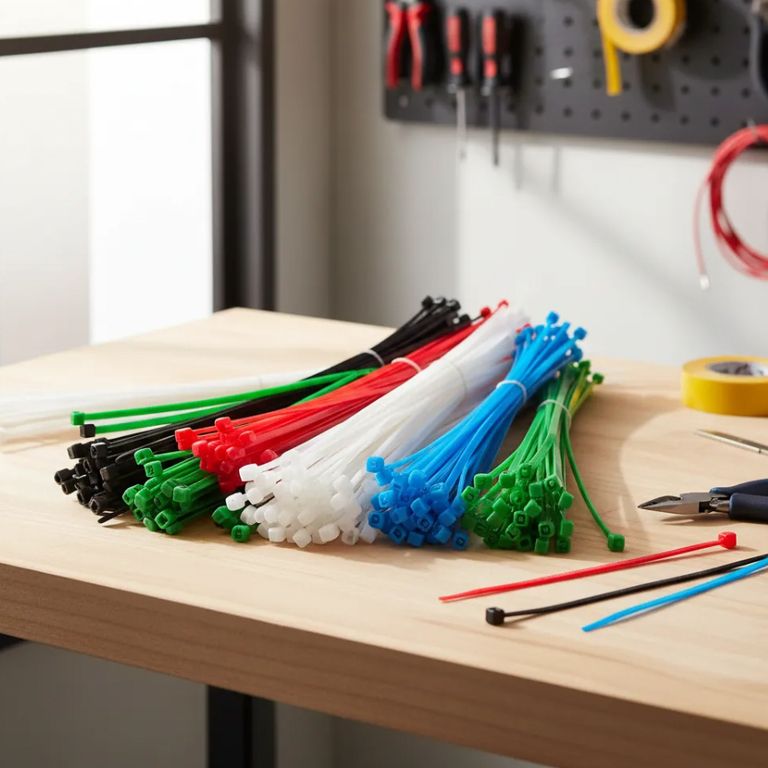 Amarra Cables plásticas colores 300 unidades
