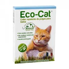 GENERICO - Collar natural antipulgas y garrapatas para gato