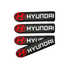 GENERICO - X4 Tope Puerta Tira Goma Anticolision Retrovisor HYUNDAI