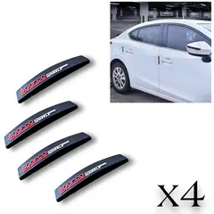 GENERICO - X4 Topes Protectores de Puerta Topes Goma Auto Tunning 0624