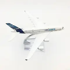 GENERICO - Avión AIRBUS A380 A Escala 1400-16 Cm Coleccionable