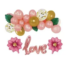 GENERICO - Globos Love Varios Colores Material Latex