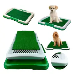 GENERICO - Baño Para Perros Y Gatos Ecológico Mascota 3 Niveles 47x34cm