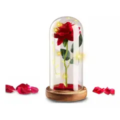 GENERICO - Rosa Eterna Rosas Eternas Rosa Preservada Led