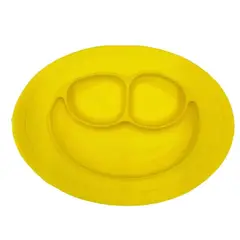 GENERICO - Plato de silicona para bebes niños con divisiones