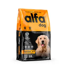 ALFA DOG - Alimento Perros Premium Senior 20 Kg