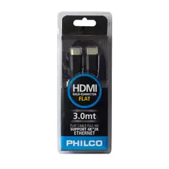 ULTRA - CABLE HDMI PLANO 4K BL308 3 M NEGRO