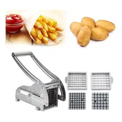 GENERICO - Picador De Papas Fritas Acero Inoxidable