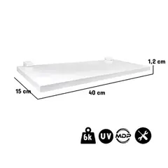 KIDSCOOL - REPISAS KIDS 40 BLANCO PACK x2