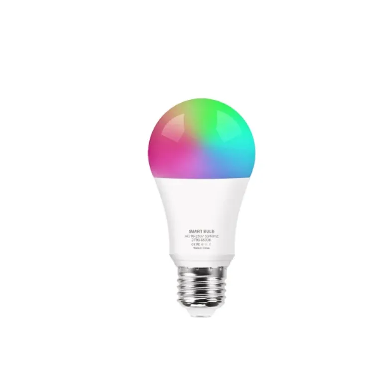 Ampolleta Inteligente Multicolor Led E27 Wifi App Rgb 9w