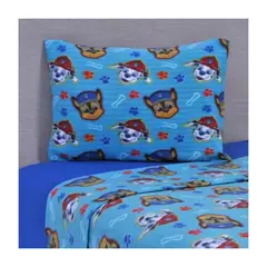 GENERICO - Sábana Polar 1.5 Plazas - Paw Patrol